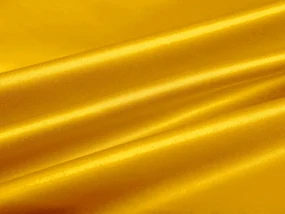 Biante Saténový behúň na stôl polyesterový Satén LUX-014 Kanárikovo žltý 45x140 cm