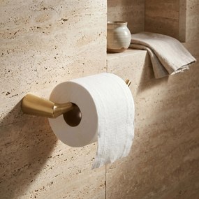 Rea Vibe, nástenný držiak toaletného papiera, brúsené zlato, REA-60104