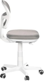 Detská otočná stolička sivá KA-C801 GREY
