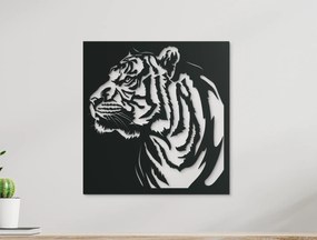 drevko Drevený obraz na stenu Profil tigra