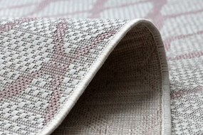 Koberec SIZAL SION 22129 ecru/rúžový