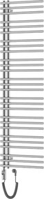 Mexen Neptun, elektrické vykurovacie teleso 1600 x 500 mm, 600 W, chrómová, W101-1600-500-2600-01