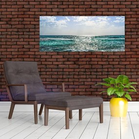 Obraz morskej hladiny (120x50 cm)