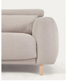 Béžová rohová pohovka (ľavý roh) Singa - Kave Home