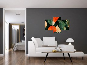 Obraz - Geometrické prírodné motívy II. (90x60 cm)