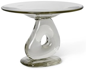 Ferm Living Sklenený podnos Damo Ø30 clear