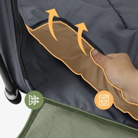 Detská ohrádka Cozy 30 grafitová