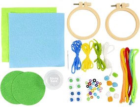 Kreatívna sada Vyšívanie smajlíkov