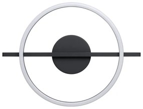 Eglo 901113 - LED Stmievateľné stropné svietidlo AMANDOLO LED/17W/230V čierna + DO