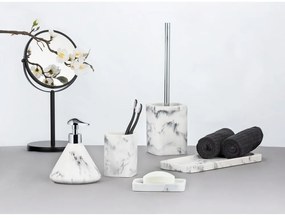 Bielo-sivá tácka do kúpeľne Wenko Desio