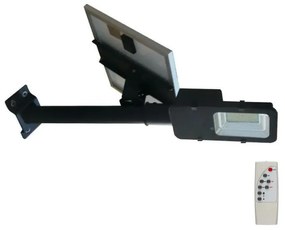 V-Tac LED Stmievateľná solárna pouličná lampa LED/50W/6,4V 4000K IP65 + diaľkové ovládanie VT0773