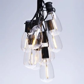 Brilagi - LED vonkajšia girlanda 10xLED/3xAA 3,2m IP44 teplá biela