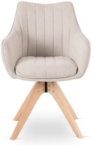 PROXIMA.store - Otočná jedálenská stolička LEMON FARBA: béžová