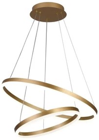 LED Stmievateľný luster na lanku LED/70W/230V 3000-6500K + diaľkové ovládanie