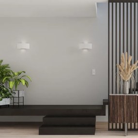 Sollux SL.0936 - Nástenné svietidlo MAGNUS 2xG9/40W/230V biela