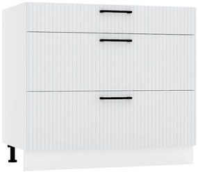 Skrinka do kuchyne Kate d90pc s/3 svetlo šedá mat