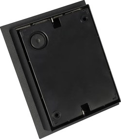 Moderná vonkajšia nástenná lampa čierna vrátane LED IP54 - Simon