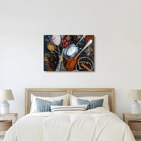 Sklenený obraz korenia (70x50 cm)