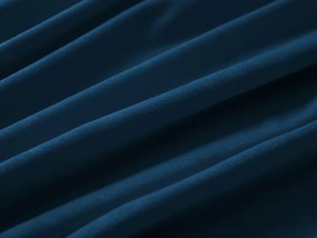 Biante Veľký zamatový oválny obrus Velvet Premium SVP-001 Petrolejovo modrá 160x200 cm