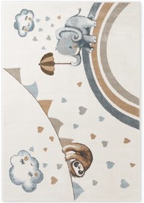 Villeroy & Boch, Detský kusový koberec Villeroy & Boch Boho Kids 106306 Cream Multicolor, 120x170, biela, viacfarebná, detská izba
