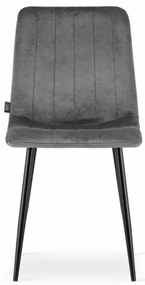 Jedálenská stolička LAVA sivá