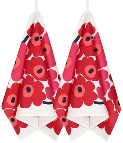 Utierka Unikko 47x70cm, 2ks, červená