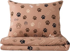 XPOSE® Bavlnené Renforcé obliečky LABKY - béžové