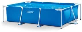 Intex Veľký rámový záhradný bazén obdĺžnikového tvaru, 2,6 x 1,6 m
