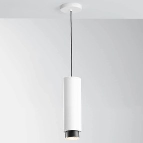 Fabbian Claque LED závesné svietidlo 30 cm biele