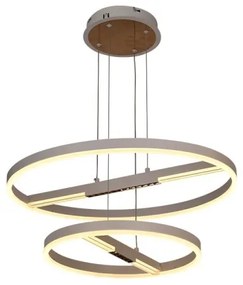 LED Stmievateľný luster na lanku LED/100W/230V 3000-6500K + diaľkové ovládanie