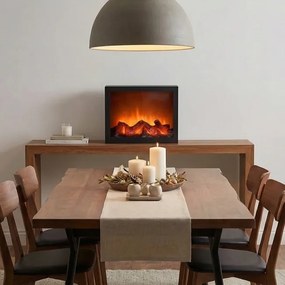 LED dekorácia v tvare krbu