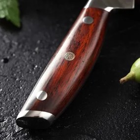 nůž na chléb Bread 8,5" (210mm) Dellinger Rose-Wood Damascus