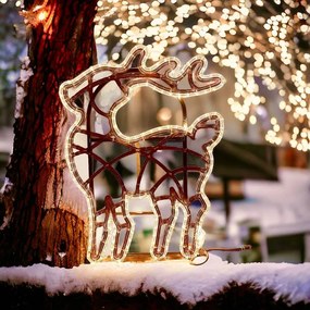 DECOLED LED svetlo pre jeleňa 47 × 64 cm, IP67, teplá biela