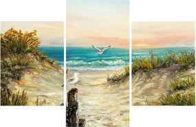 Obraz - Piesočná pláž (90x60 cm)