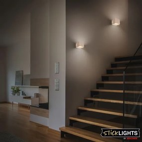 Briloner 3879011 - LED Nabíjateľné nástenné svietidlo so senzorom BORRA LED/1,5W/5V 3600 mAh béžová