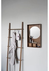 Hnedý vešiakový panel z dubového dreva 40x65x11,5 cm Show Me – Mette Ditmer Denmark