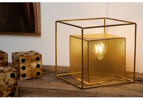 Lucide 78591/01/02 - Stolná lampa EXTRAVAGANZA MORRIS 1xE27/40W/230V mosadz