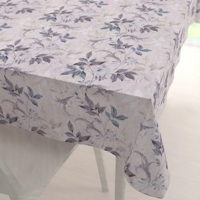 Biante Dekoračný obdĺžnikový obrus PML-053 Popínavé lístky na béžovom 100x140 cm