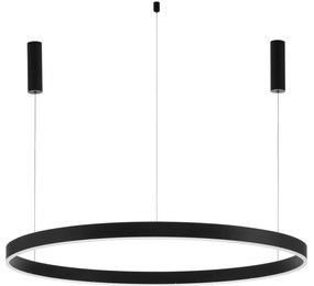 LED luster Motif 120 čierne stmievateľné