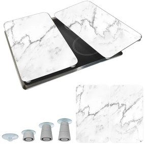 WENKO 53895100 - Krycia doska 30x52 cm pestrofarebná/šedá/priehľadná