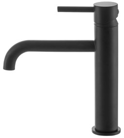 Gamma Roy, umývadlová batéria h-220, čierna matná, GMA-BRYU-BK