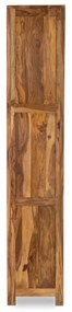 furniture-nabytek.cz - Masívna kúpeľňová skrinka Leeston z palisandrového dreva, lakovaná, hnedá – 45×35×185 cm