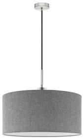 Eglo - LED  Luster na lanku TUNJA 1xE27/60W/230V šedá