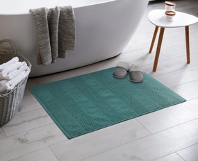 Kúpeľňový koberček JESSI 07 tmavozelený