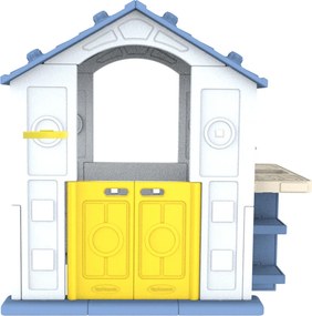 Ramiz Dom s košom a umývadlom Modrá strecha