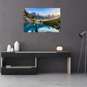 Obraz - Kanada, Národný park Banff, Moraine Lake (90x60 cm)