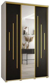 Skriňa 45 Canaris 13 160 biela/čierna/gold