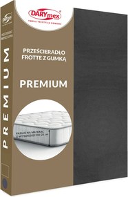 FROTÉ PRESTIERADLO PREMIUM 160X200 CM TMAVOSIVÉ