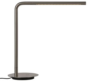 Kovová LED stmievateľná stolová lampa v striebornej farbe (výška 46 cm) Omni Table – UMAGE