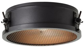 Brilliant - Stropné svietidlo ZOIS 1xE27/60W/230V priemer 30 cm čierne